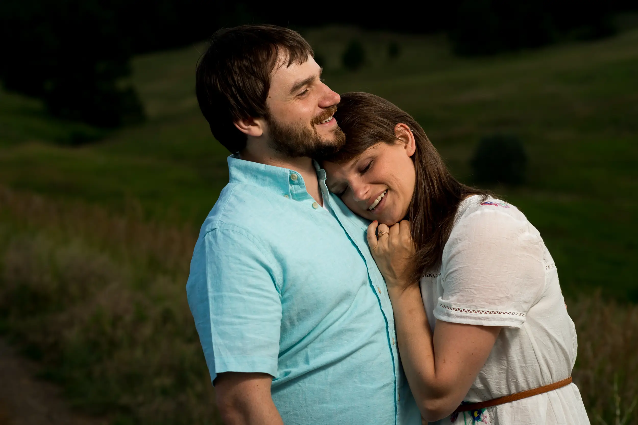 Chautauqua Park Engagement Photos in Boulder