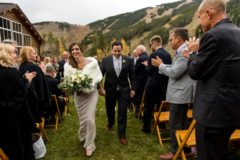 Beano's Cabin wedding at Beaver Creek