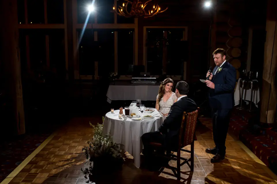 Beano's Cabin wedding at Beaver Creek