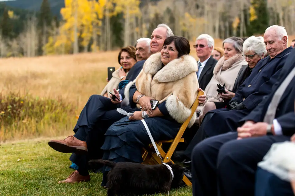 Beano's Cabin wedding at Beaver Creek