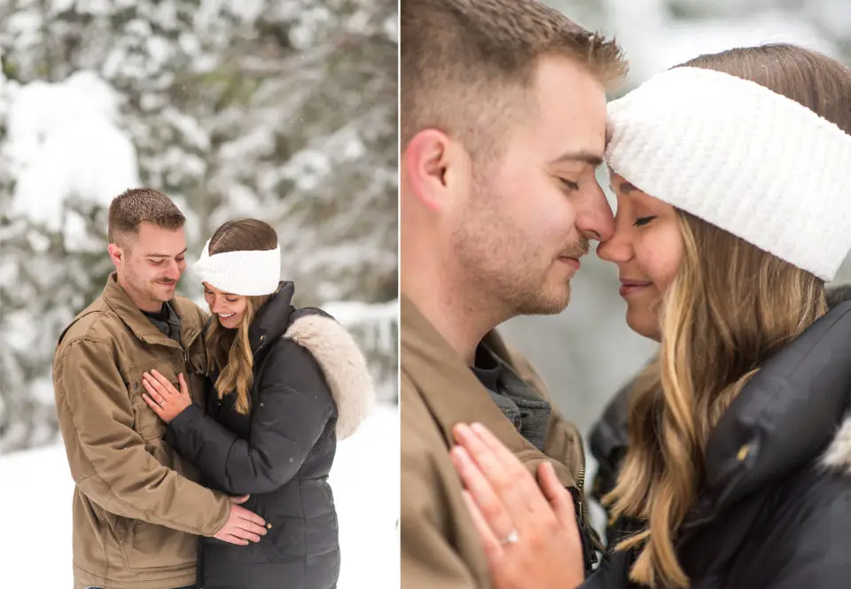 Travis proposes to Sarah in the Colorado mountains