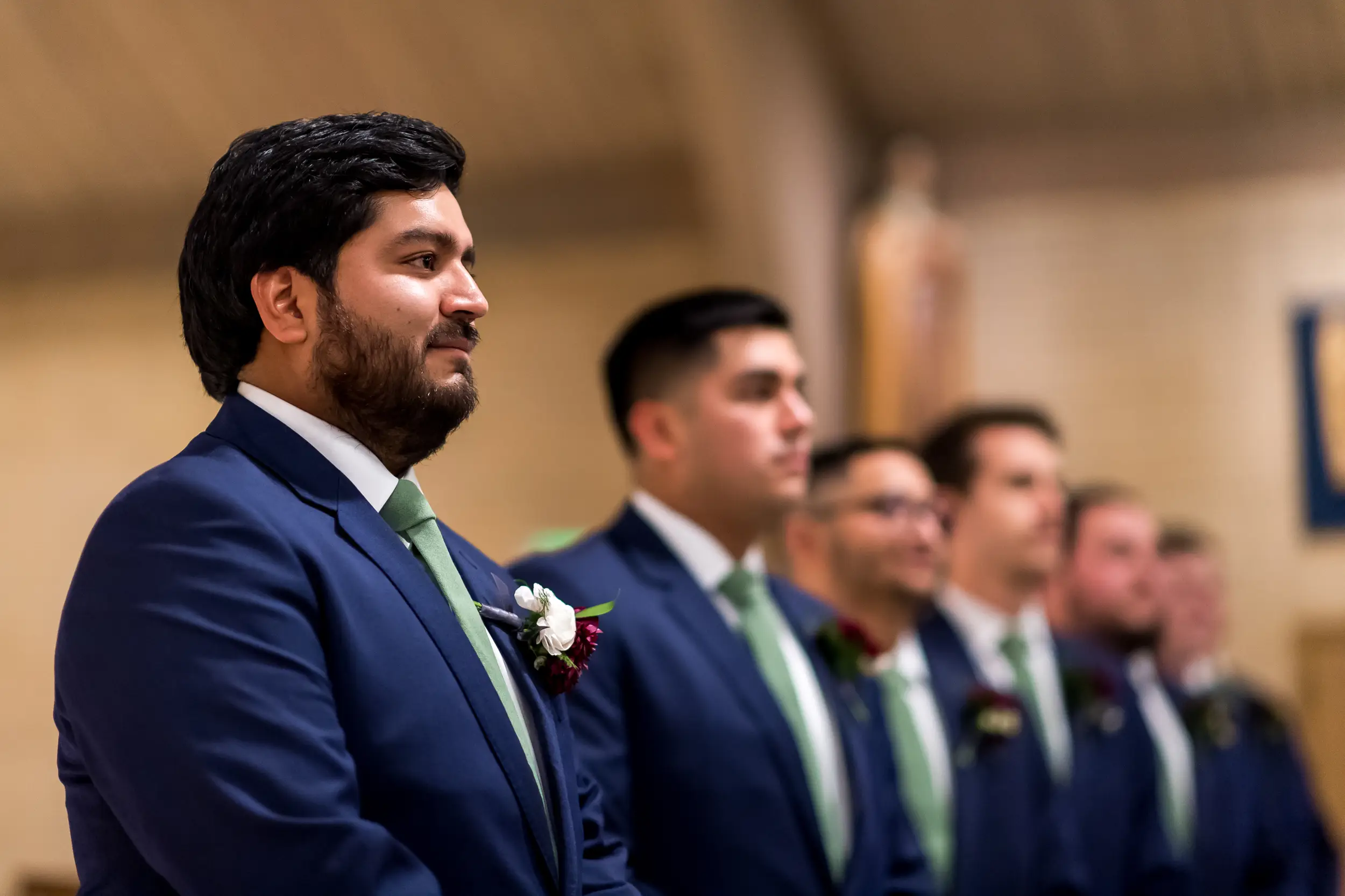Holy Name Catholic Church Denver wedding with Kate and Erik.