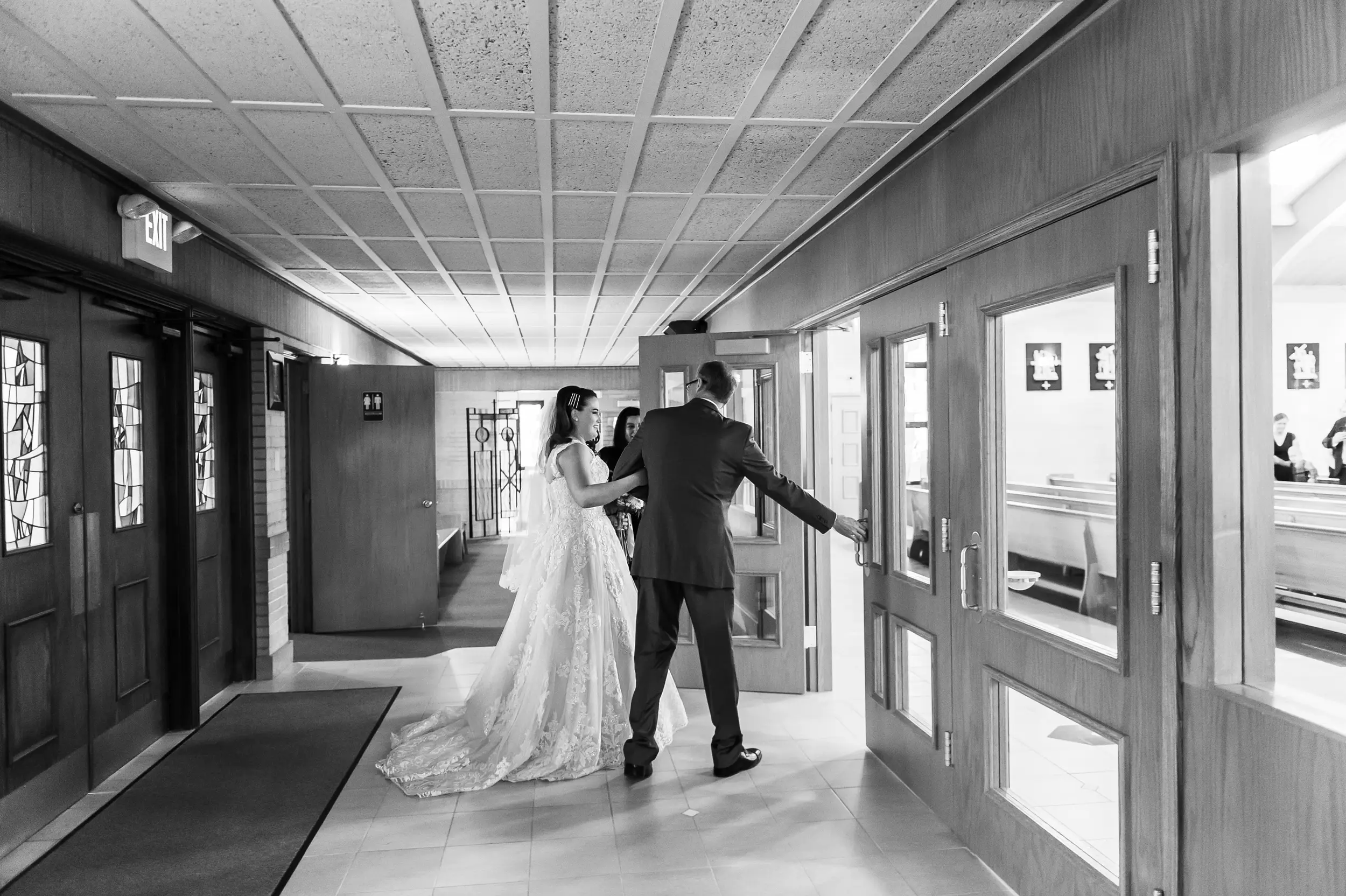 Holy Name Catholic Church Denver wedding with Kate and Erik.