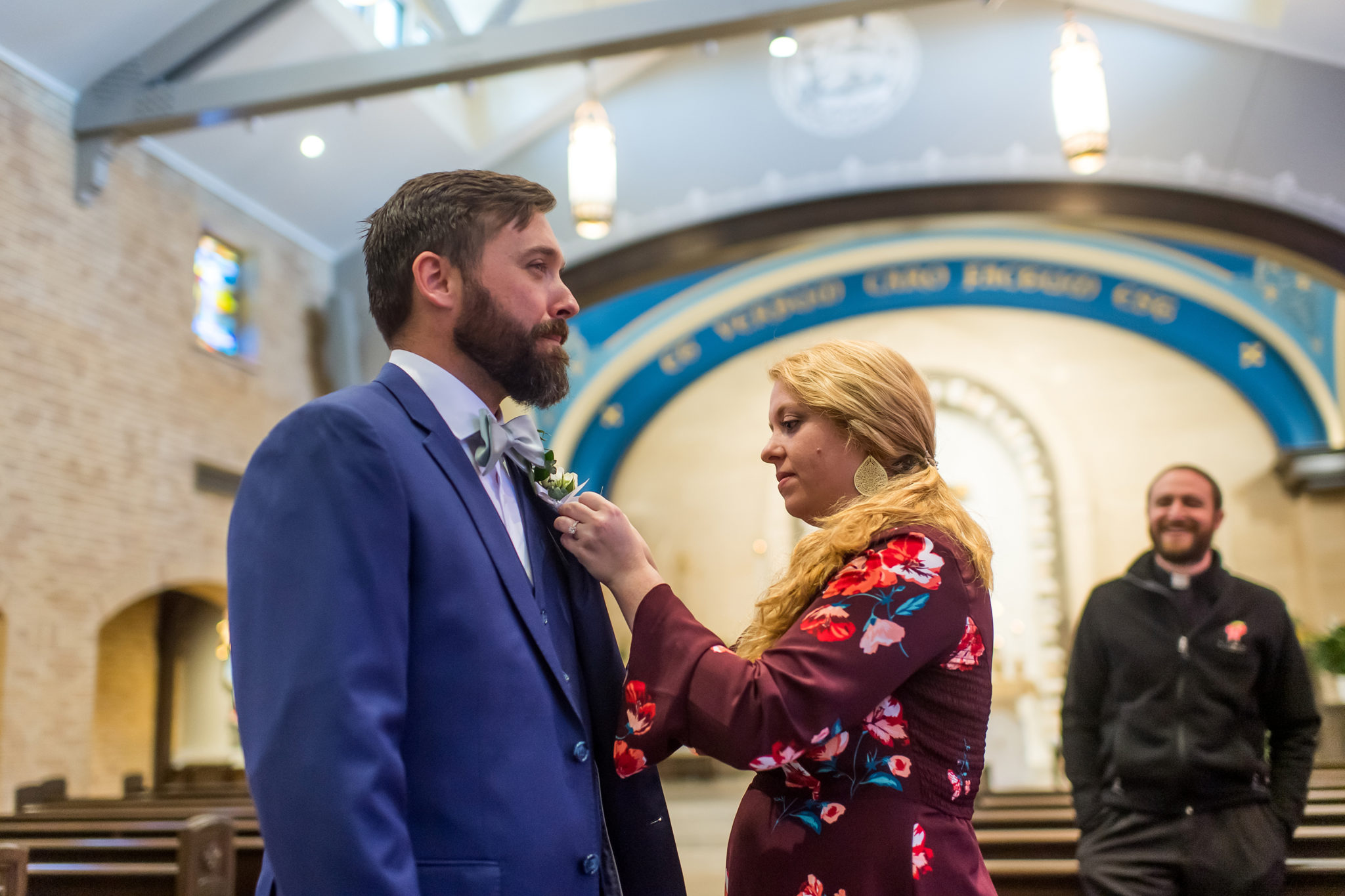 Our Lady of Lourdes Denver Wedding Photos Ashley & Ryan A&D Creative