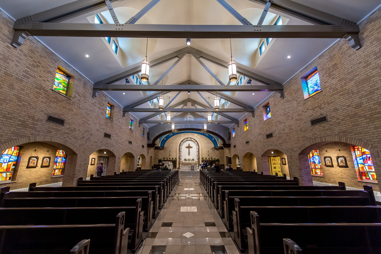 Our Lady of Lourdes Denver Wedding Photos Ashley & Ryan A&D Creative