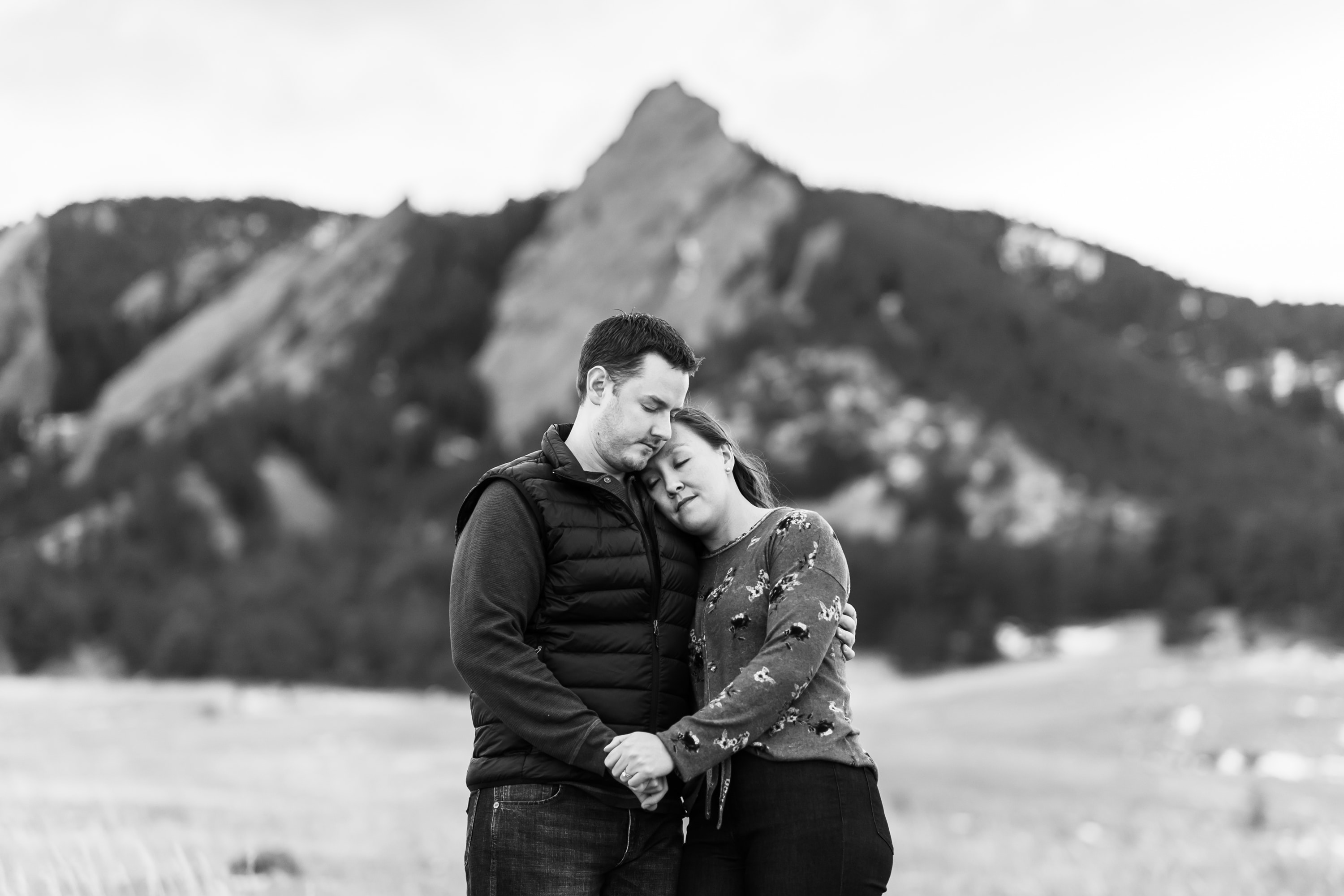Chautauqua Park engagement photos in Boulder, Colorado, with Sarah and Kyle.