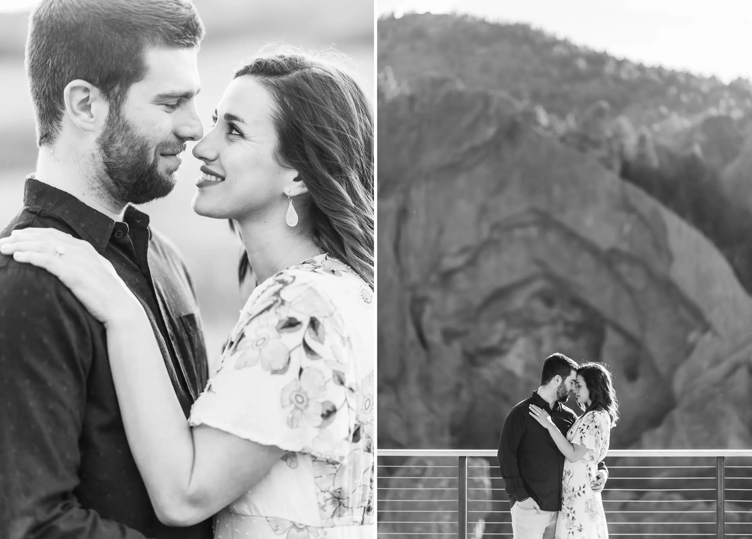 Roxborough State Park Engagement photos with Mary and Charlie in Littleton, Colorado, on May 7, 2021.
