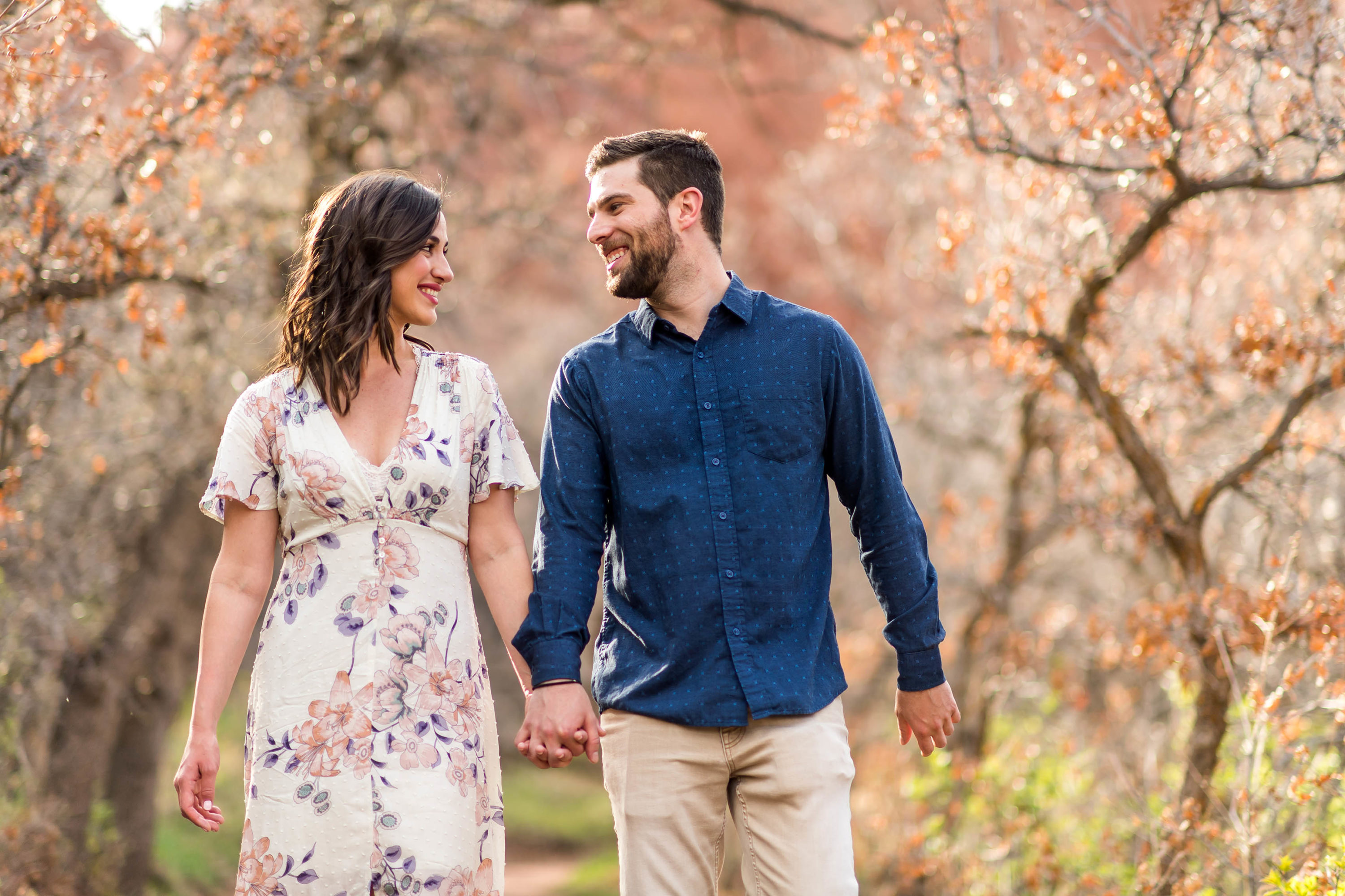 Roxborough State Park Engagement photos with Mary and Charlie in Littleton, Colorado, on May 7, 2021.
