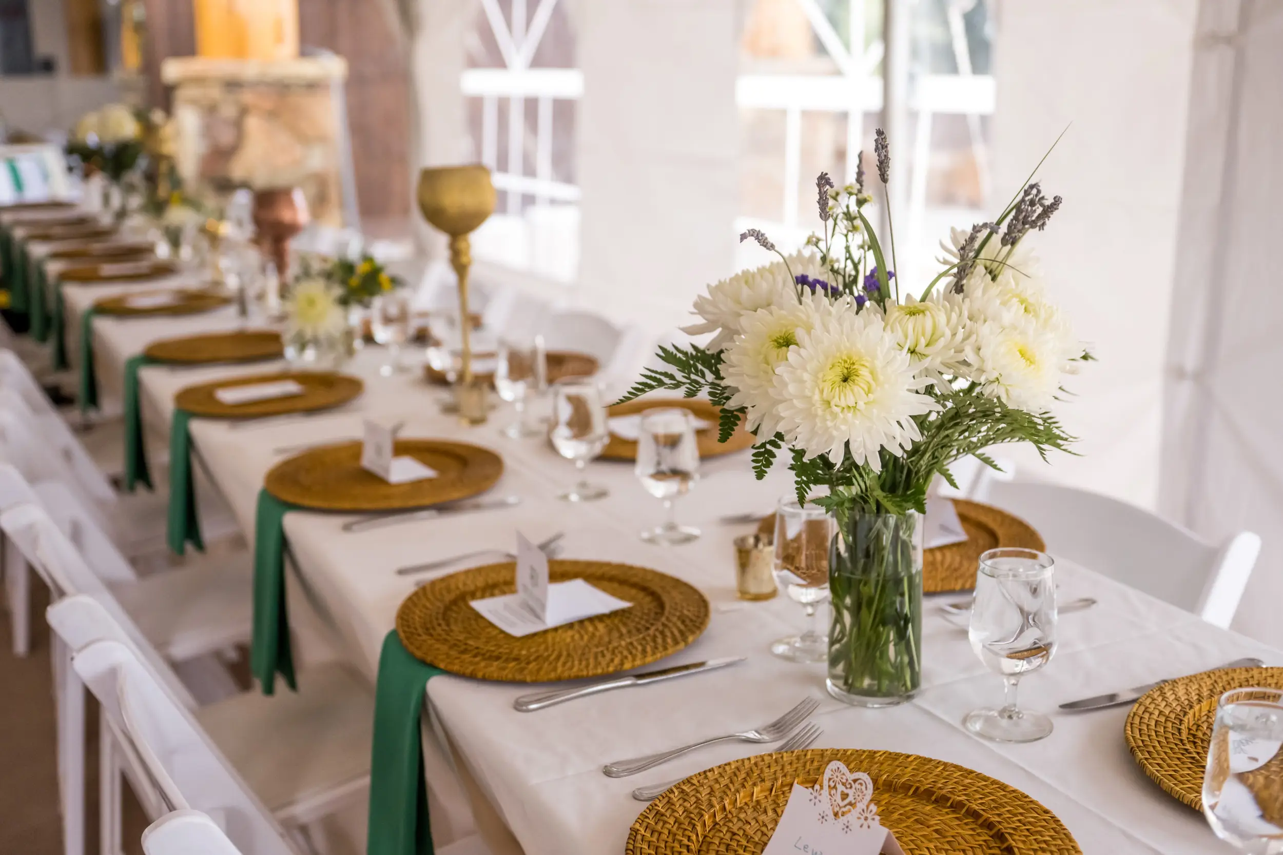 The places are set during a Telluride, Colorado, wedding.